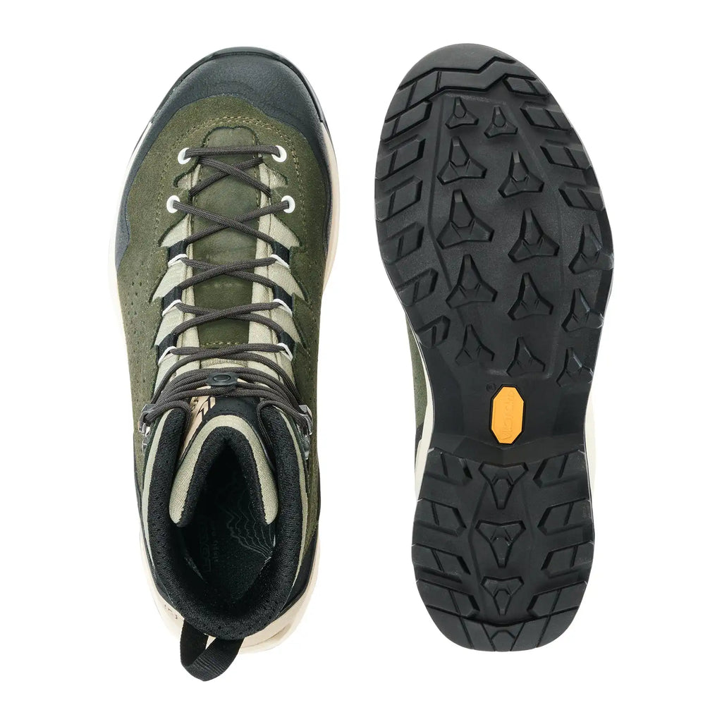 LOWA® EXPLORER GTX MID WS - DARK GREEN/PANNA