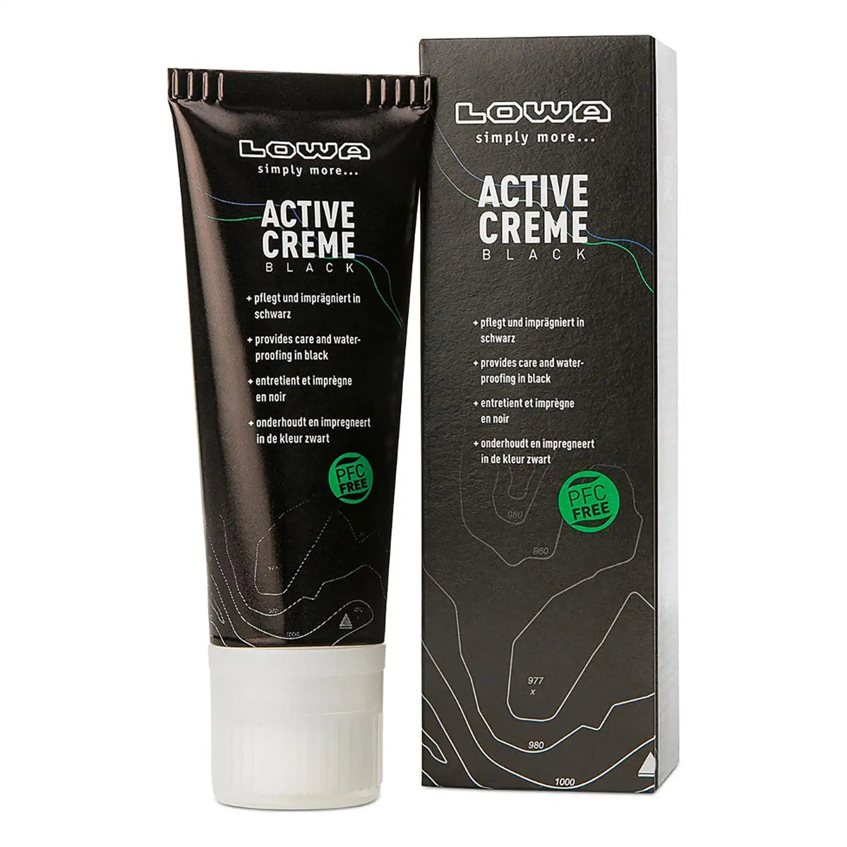 LOWA ACTIVE CRÈME - PFC FREE - BLACK