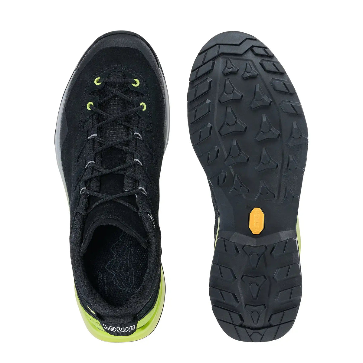 LOWA® EXPLORER GTX LO - BLACK/LIME