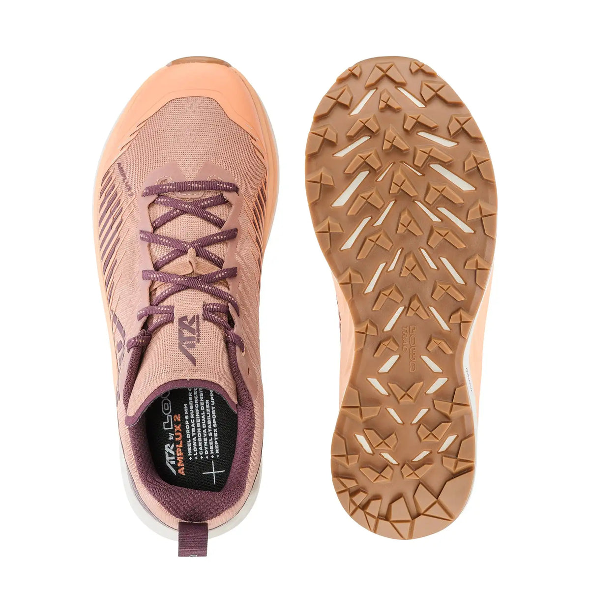 AMPLUX 2 WS - BURGUNDY/CLAY